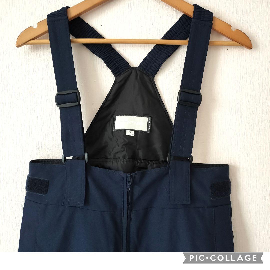 極美品 PHENIX フェニックス スキーウェア 上下 150 黄×紺 ジュニア