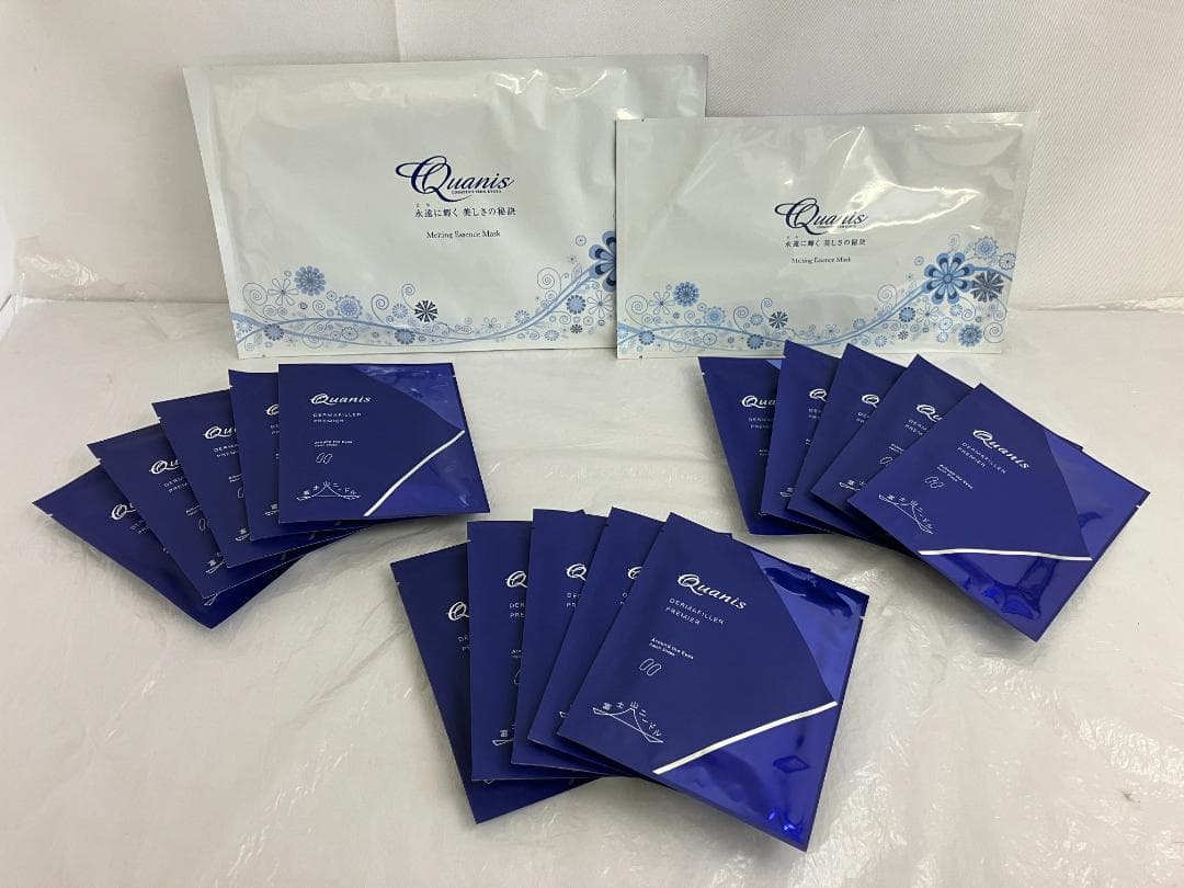 クオニス ダーマフィラー プレミア １５回分 （バラ１５袋）シート状美容液