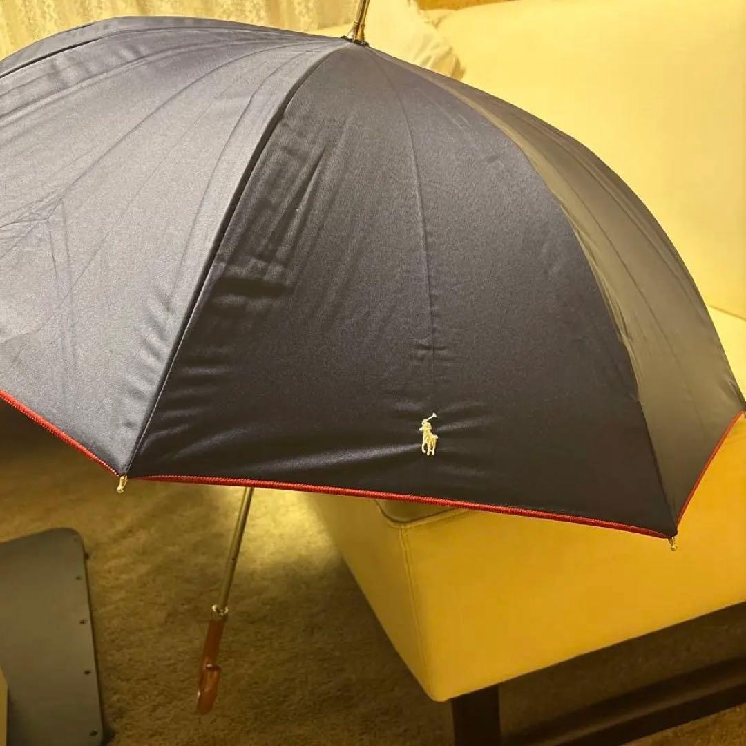 【新品未使用】ポロ　ラルフローレン　　　晴雨兼用日傘 1級遮光生地使用