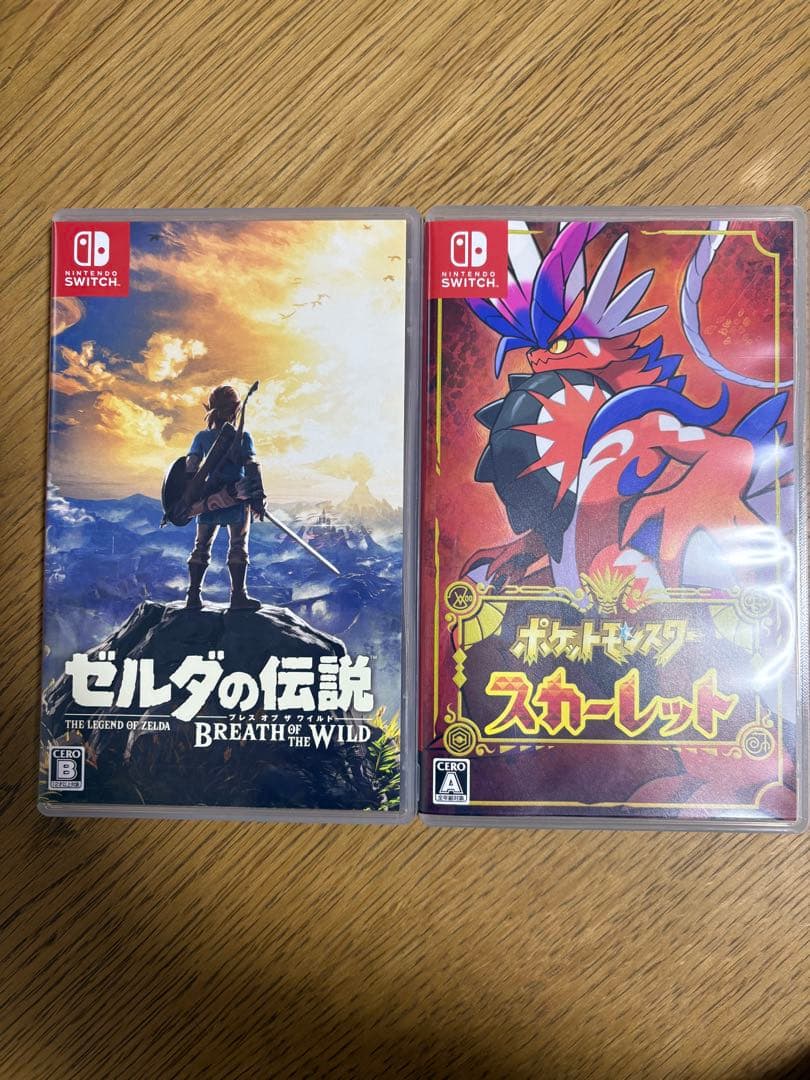 ゼルダの伝説 ブレス オブ ザ ワイルド & ポケットモンスター スカーレット