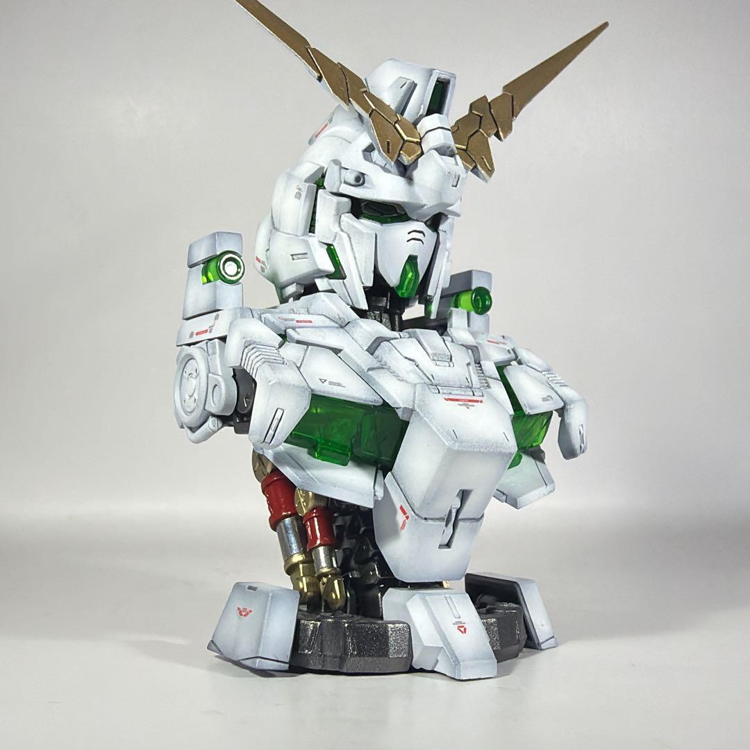 【重厚フル塗装】MSメカニカルバストDX ユニコーンガンダム 塗装完成品