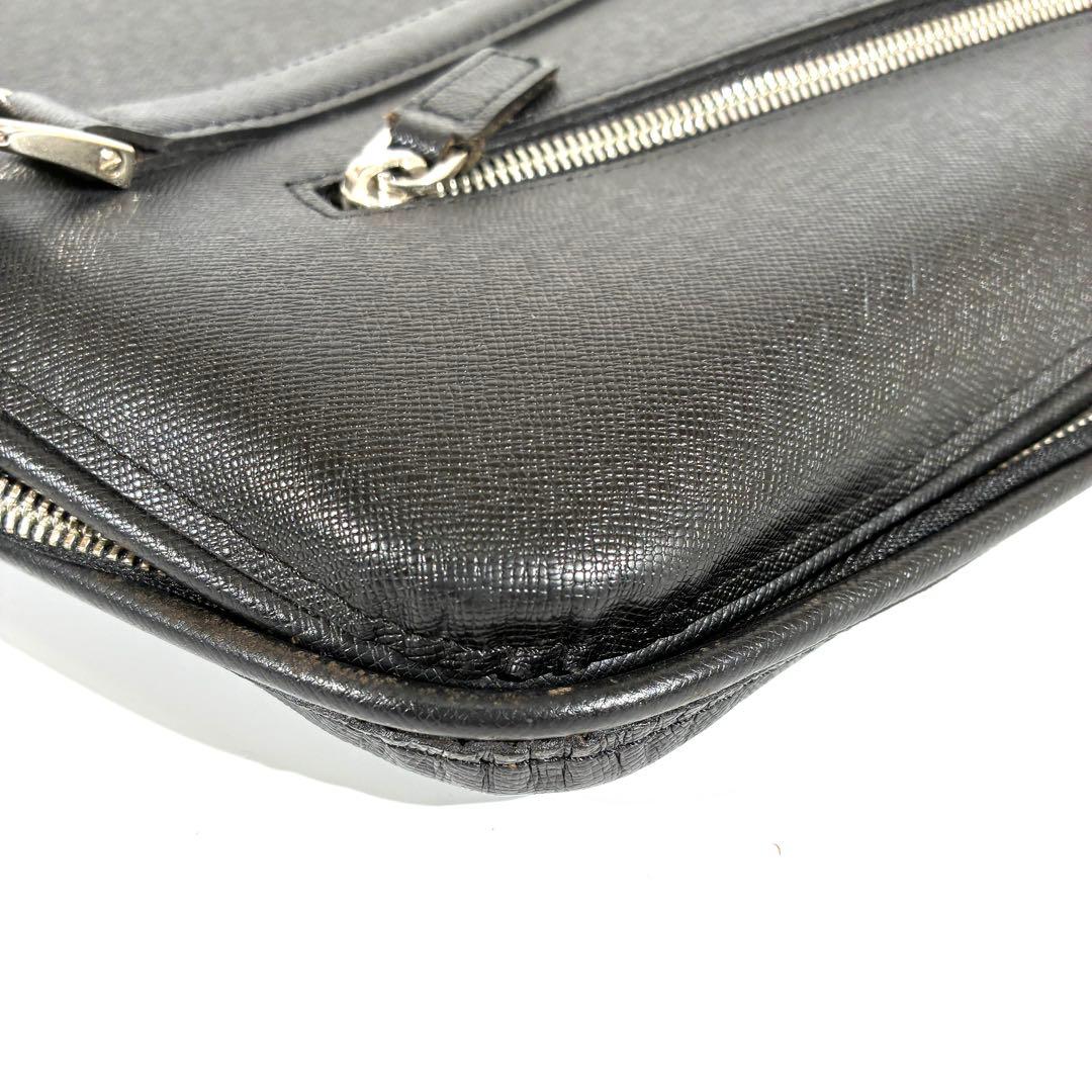 ポーター 吉田カバン アベニュー ブリーフケース ビズネスバッグ 黒 牛革