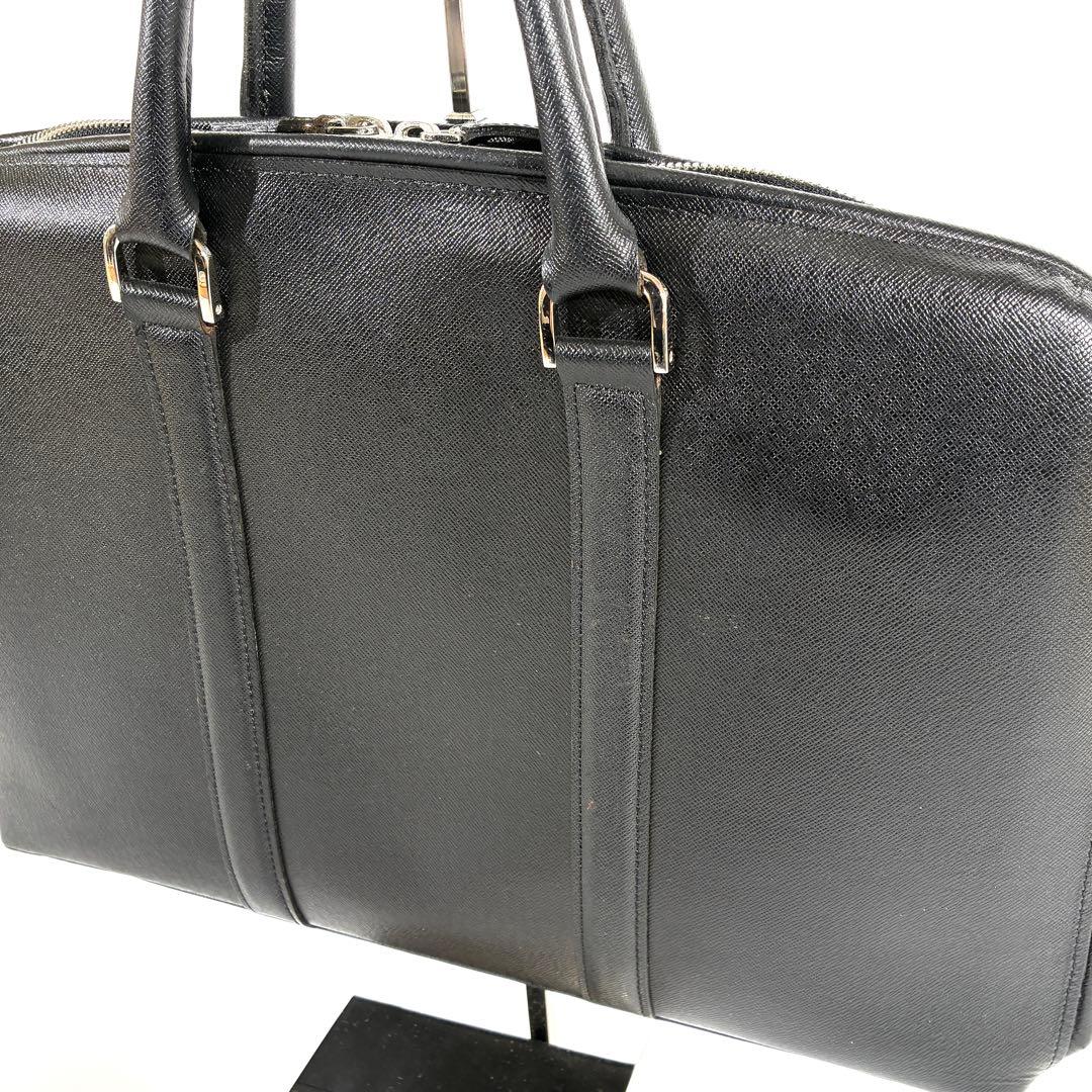 ポーター 吉田カバン アベニュー ブリーフケース ビズネスバッグ 黒 牛革