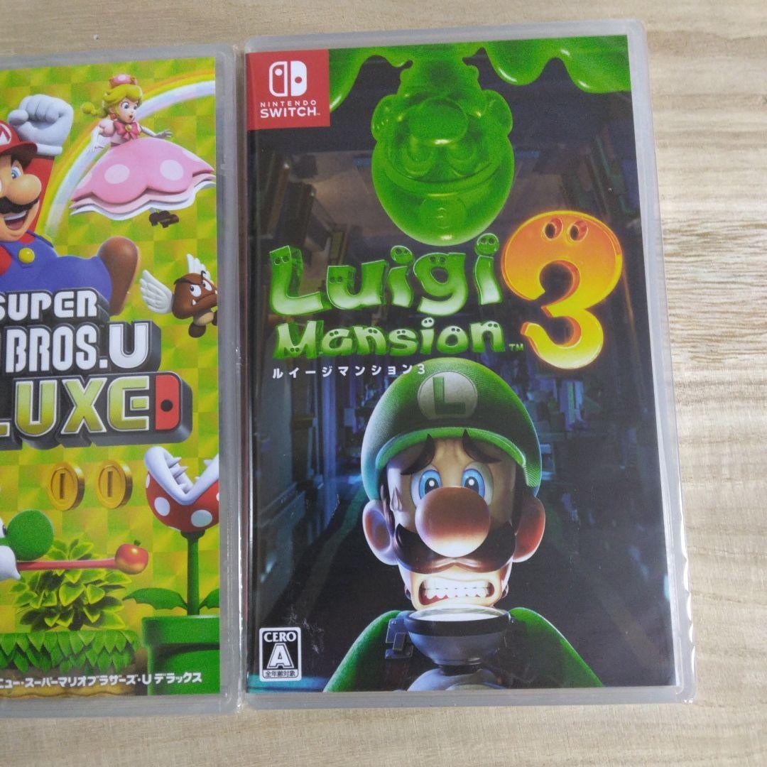 ◆まとめ売り2点　新品未開封◆マリオデラックス&ルイジーマンション3
