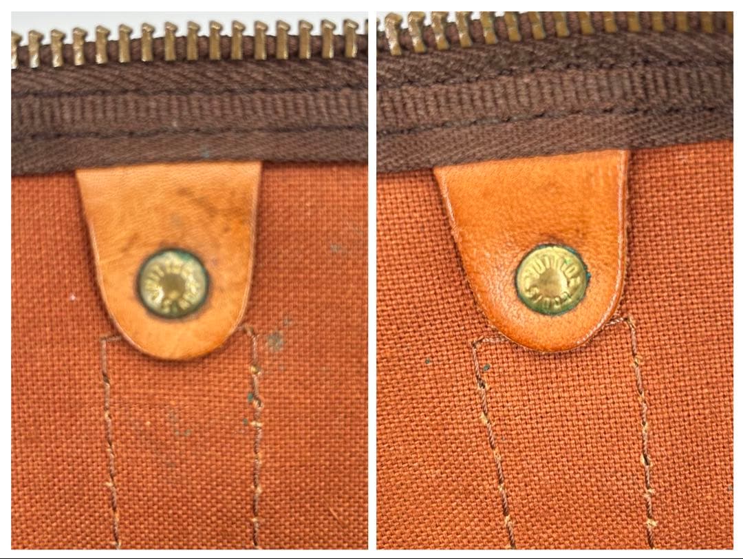 ルイヴィトン ボストンバッグ キーポル50 モノグラム 希少 ECLAIR