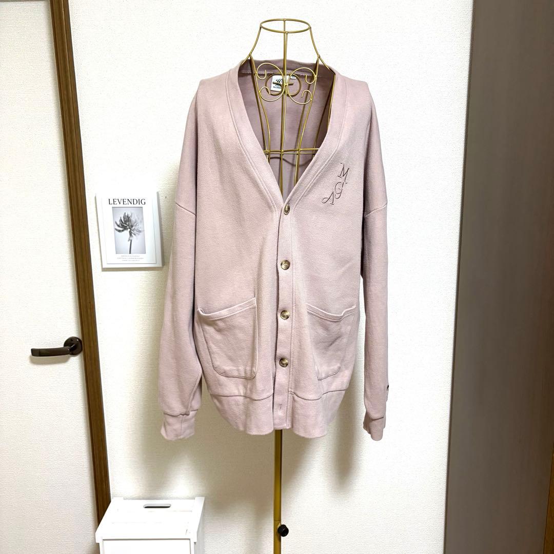 ミセスグリーンアップル 10周年記念グッズ カーディガン グレージュ XL