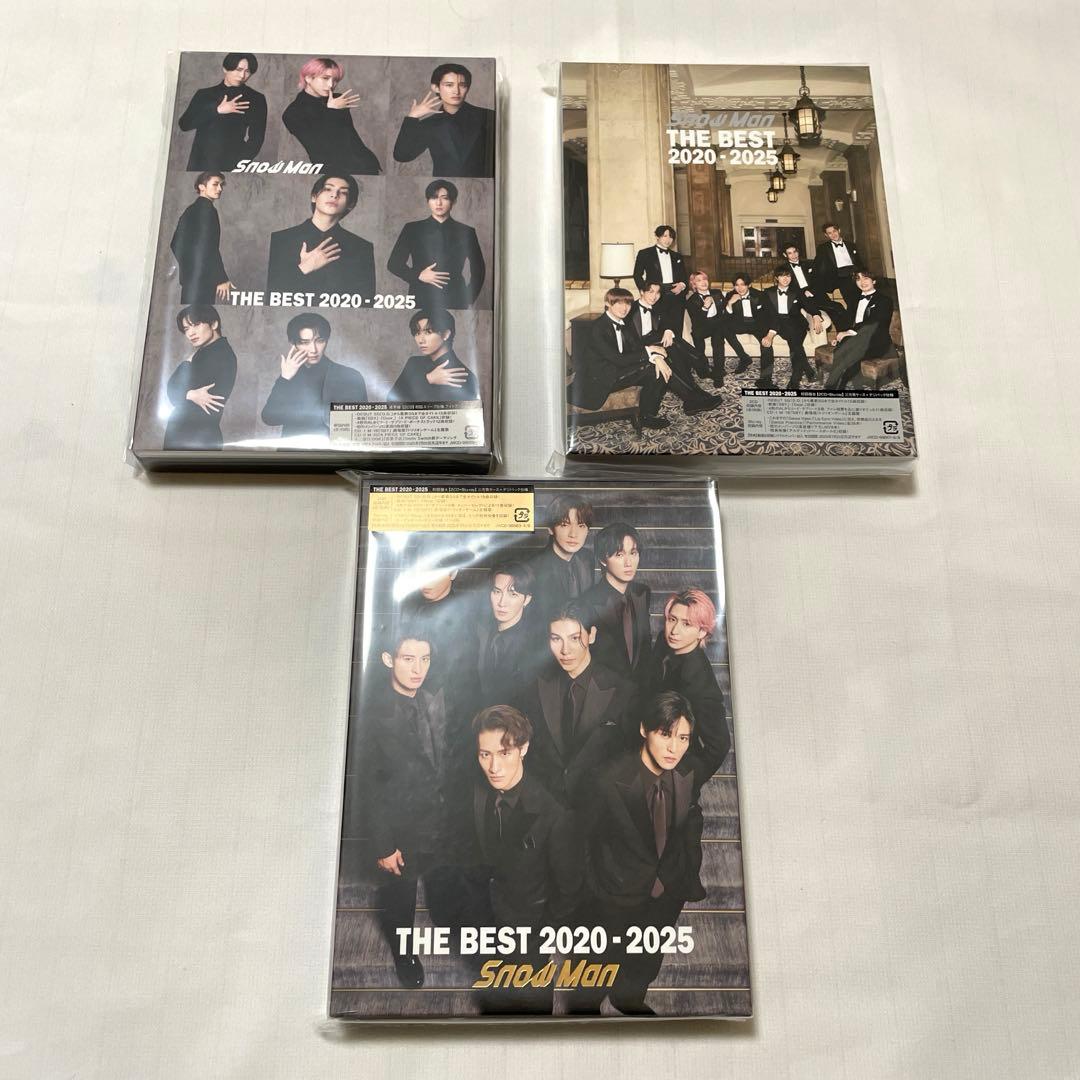 Man THE BEST ３形態セット 新品未開封品！