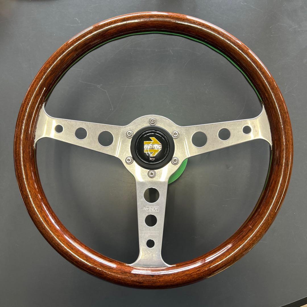 momo superindy スーパーインディ34.5φ 美品！