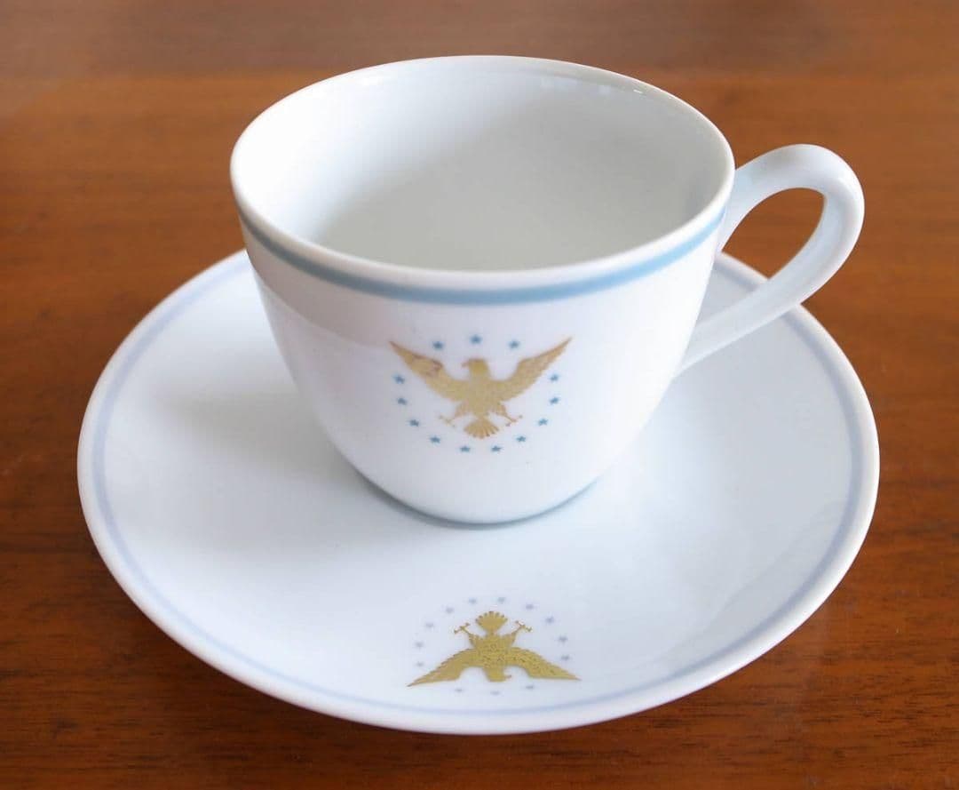 PAN AM パンナム 1960年代 ファーストクラス デミタスカップ ノリタケ