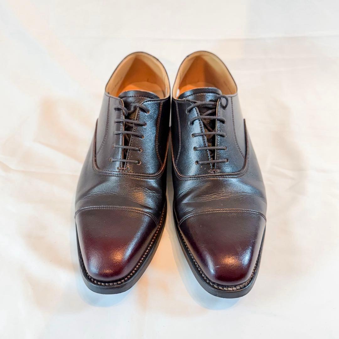 【極美品】REGAL V060 ストレートチップ バーガンディ寄り 27cm