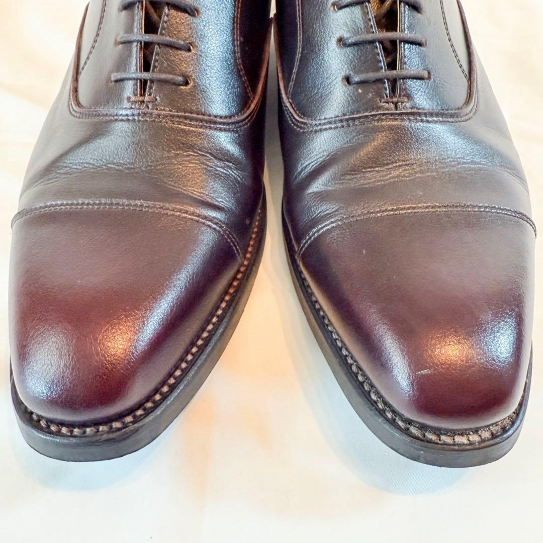 【極美品】REGAL V060 ストレートチップ バーガンディ寄り 27cm