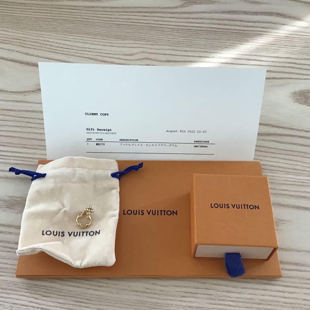LOUIS VUITTON フラワーモチーフピアス