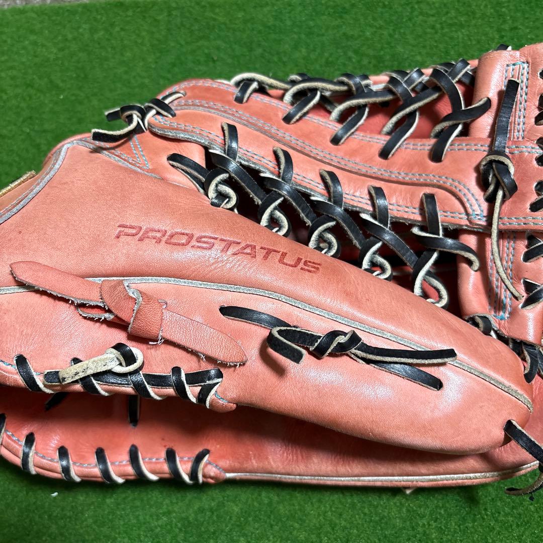 ZETT 軟式 外野用グローブ　プロステイタス