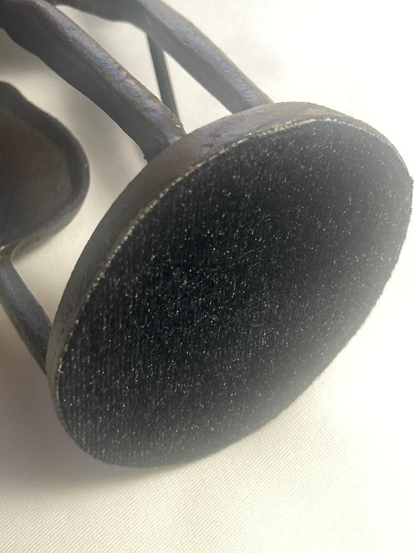 楽器奏者の彫刻（鉄製）4体セット