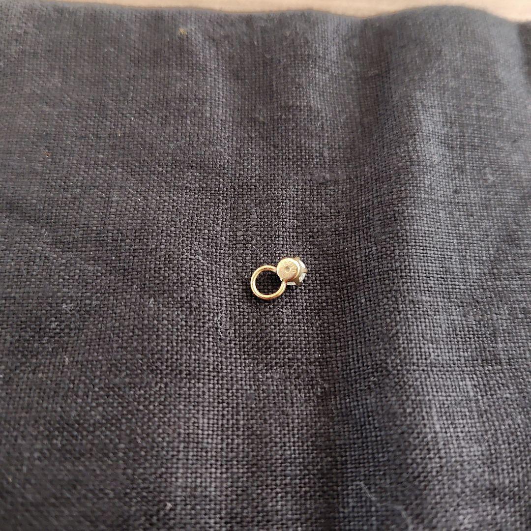 k18　ダイヤモンド　0.182カラット　ピアスチャーム