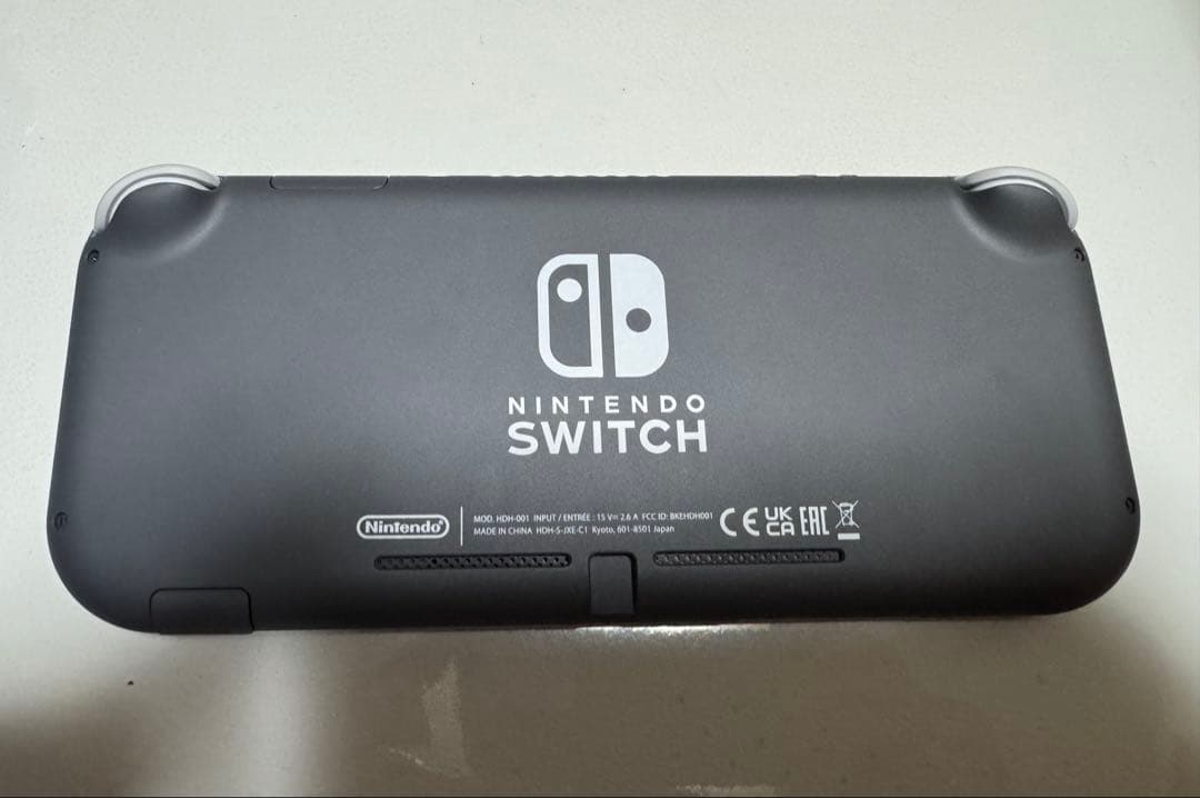 極美品　Nintendo Switch Lite グレー