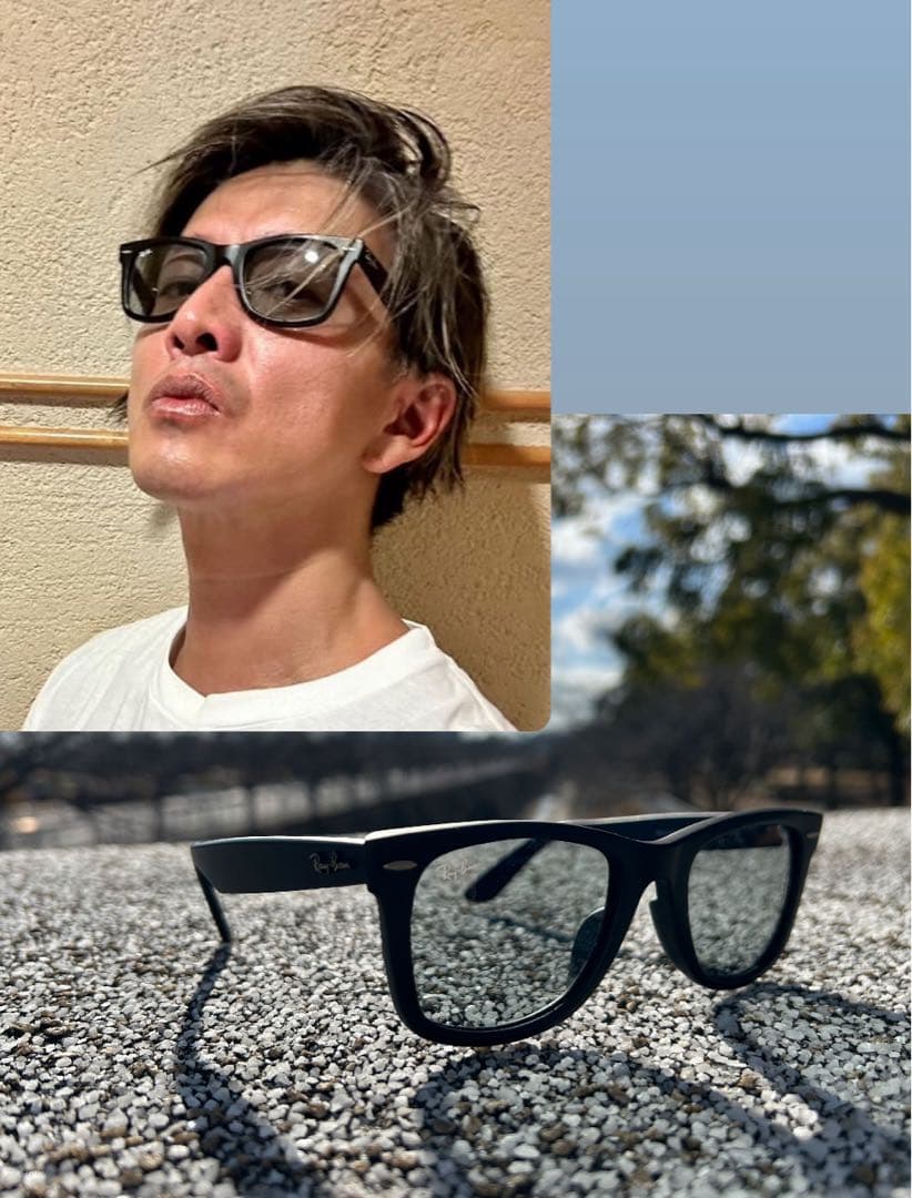 艶消し。木村拓哉　レイバン　サングラス