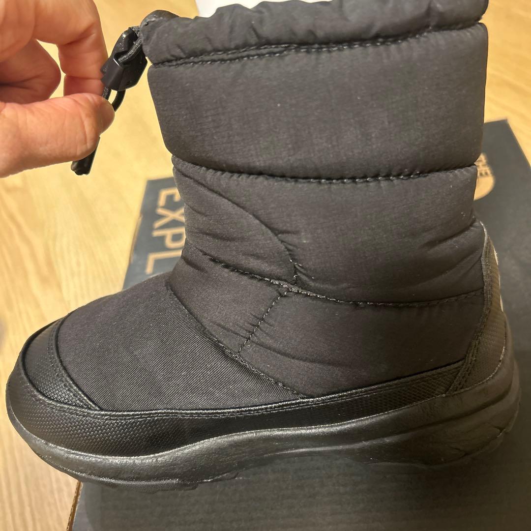 The North Face ヌプシブーツ ブラック 19cm キッズブーツ