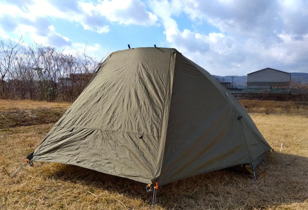 限定オリーブ☆庇ポール付☆コールマン☆ツーリングドームSTテント☆Coleman