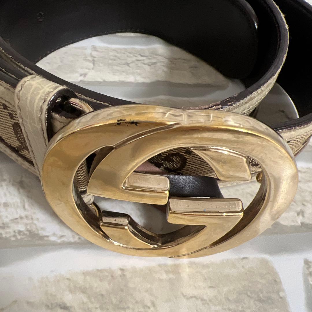 GUCCI GGロゴバックル ベルト