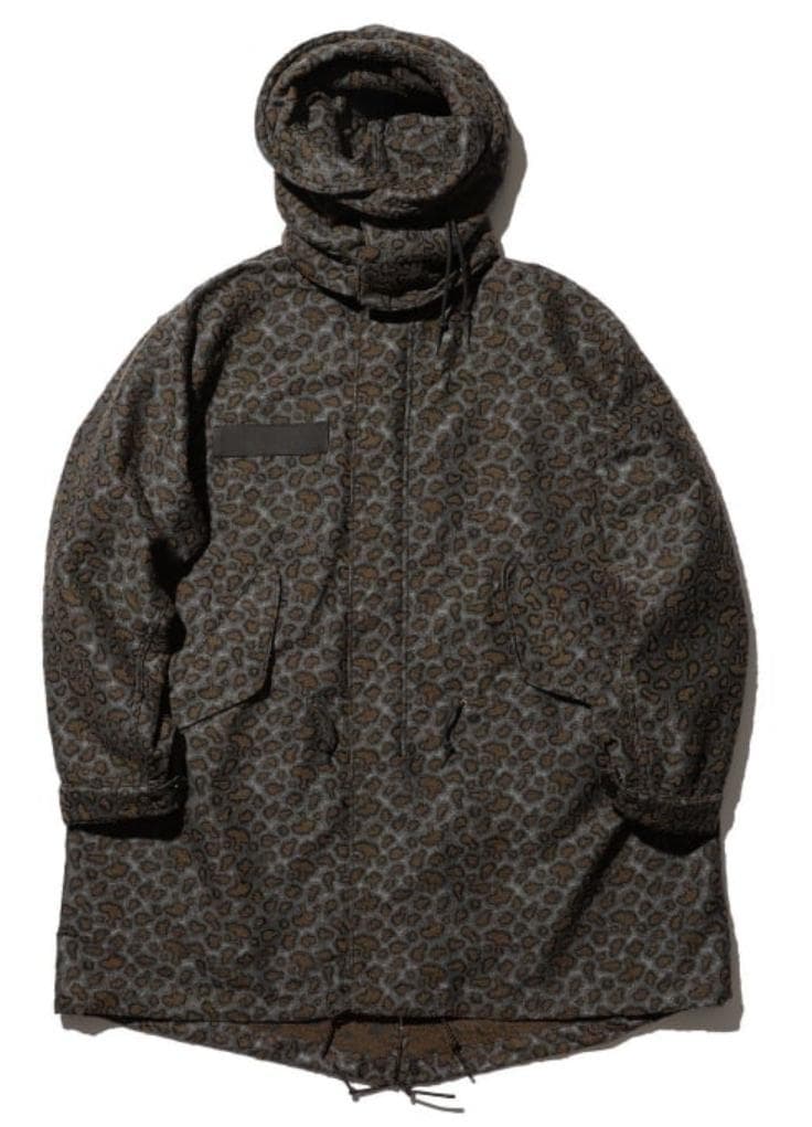 メンズ チーターカモフラージュ柄 M-6548コート