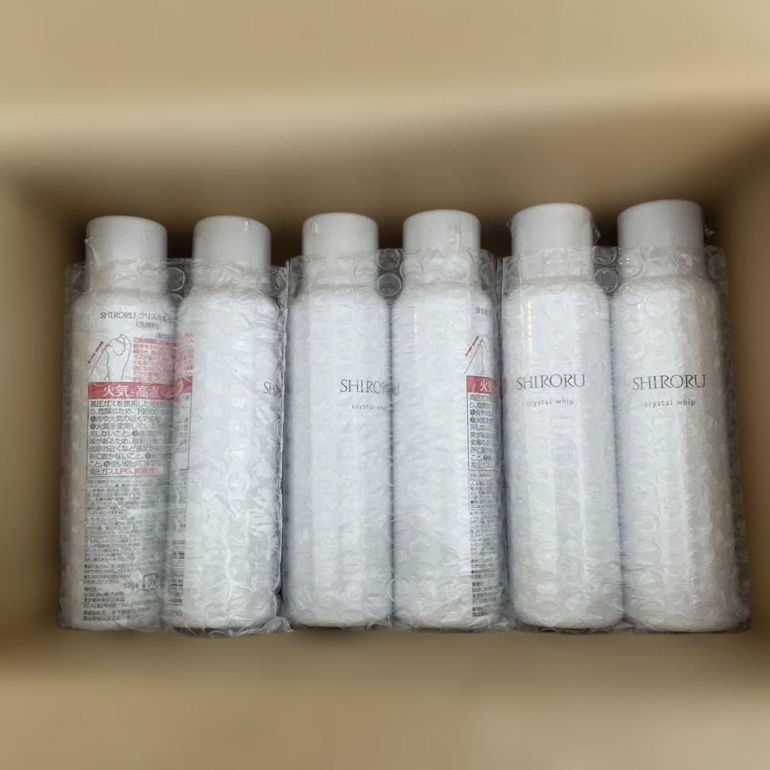 SHIRORU 洗顔料 6本セット(7月到着)