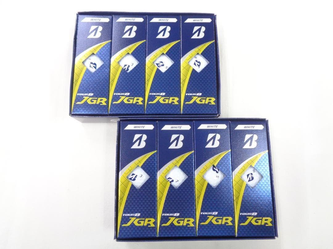★新品未使用★ブリヂストン TOUR B JGR ホワイトゴルフボール 2ダース