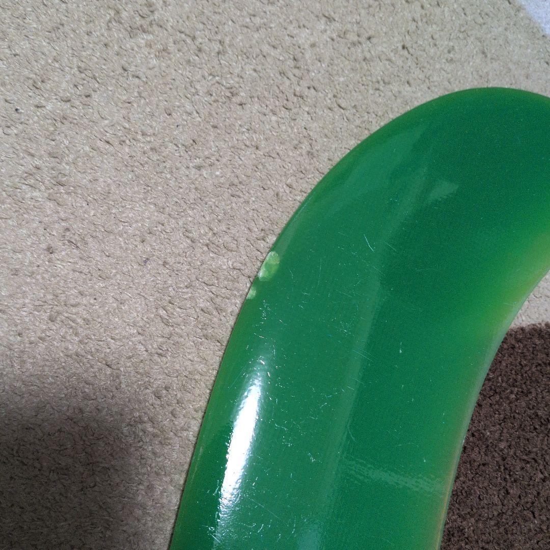 FIBRE GLAS FIN CO サーフボードフィン 緑　特大サイズ