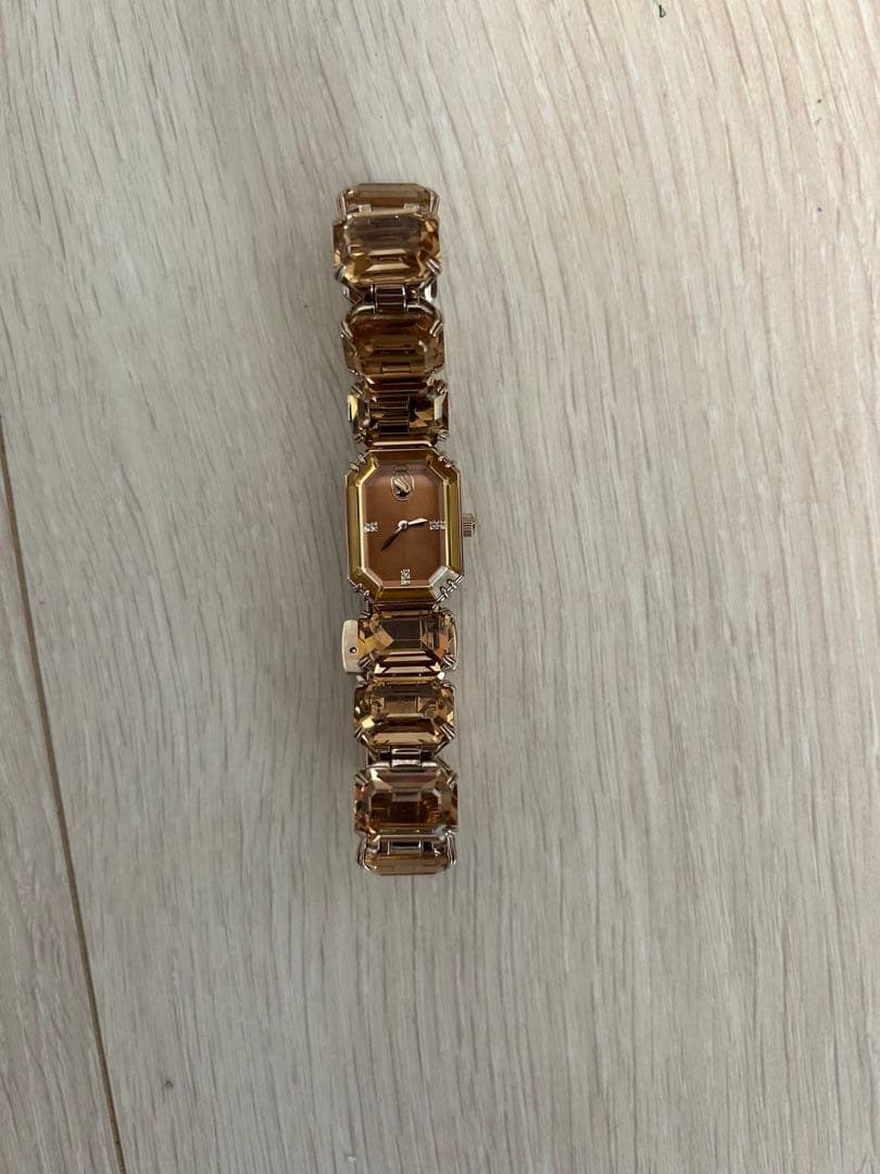 スワロフスキー ウォッチ ゴールド
