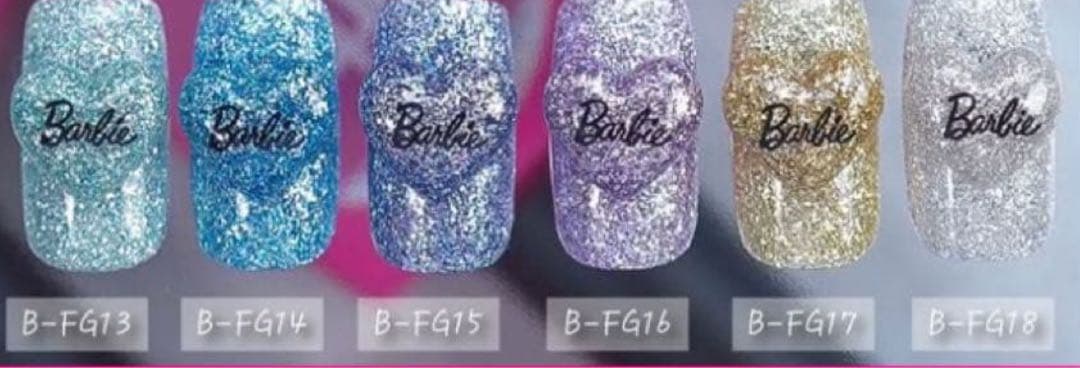 Barbieクリスタルフラッシュ6色セット