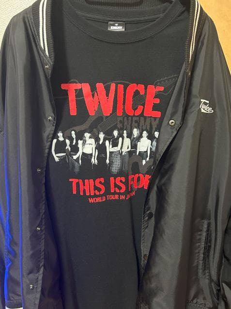 TWICE 9ROUND スタジャン&ENEMY Tシャツ Lサイズ