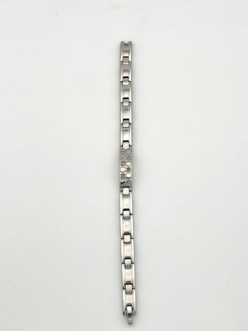 GⅡ White 高波動超合金 ゲルマニウムブレスレット