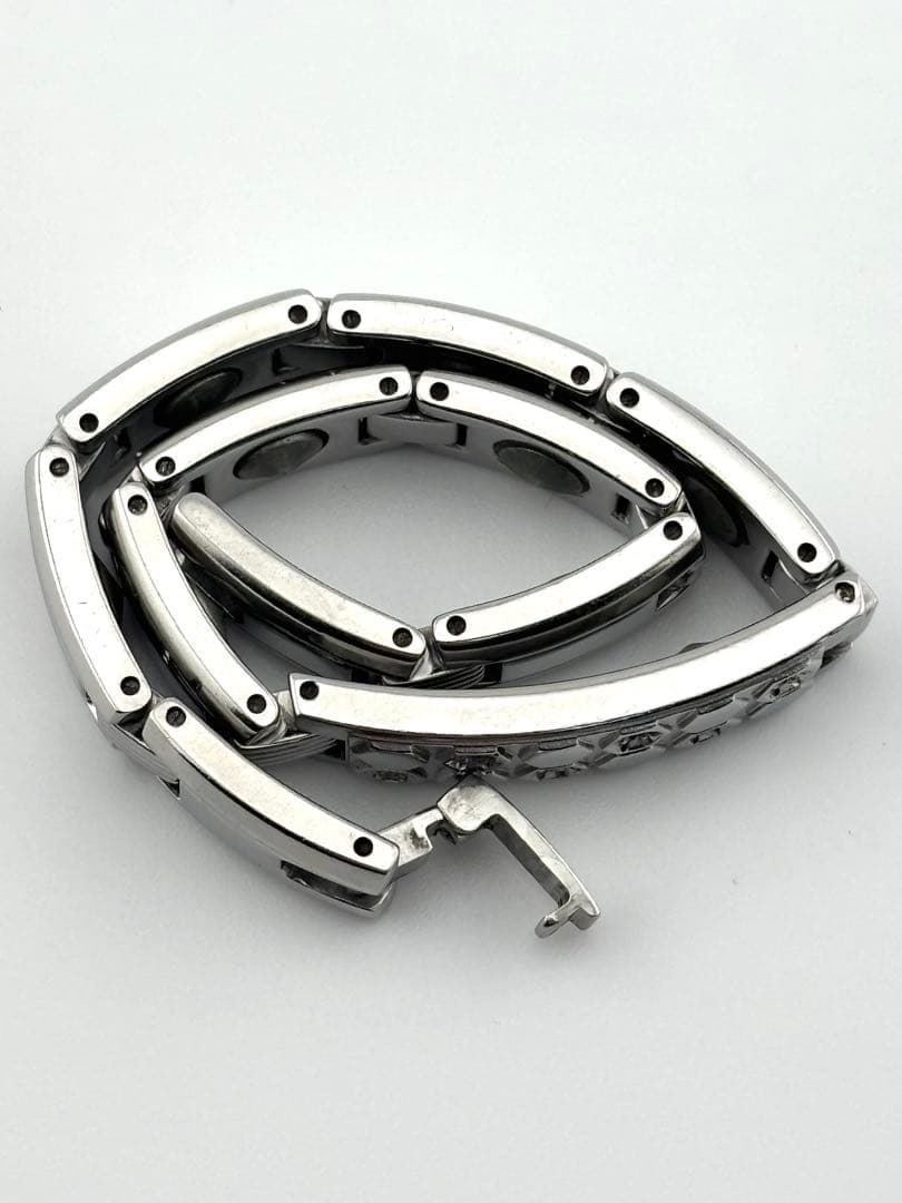 GⅡ White 高波動超合金 ゲルマニウムブレスレット