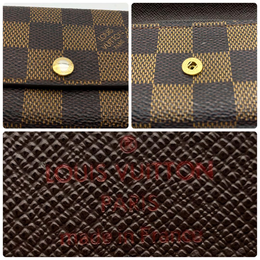 ルイヴィトン【最高級美品】ダミエエベヌミュルティクレ6キーケースキーリング