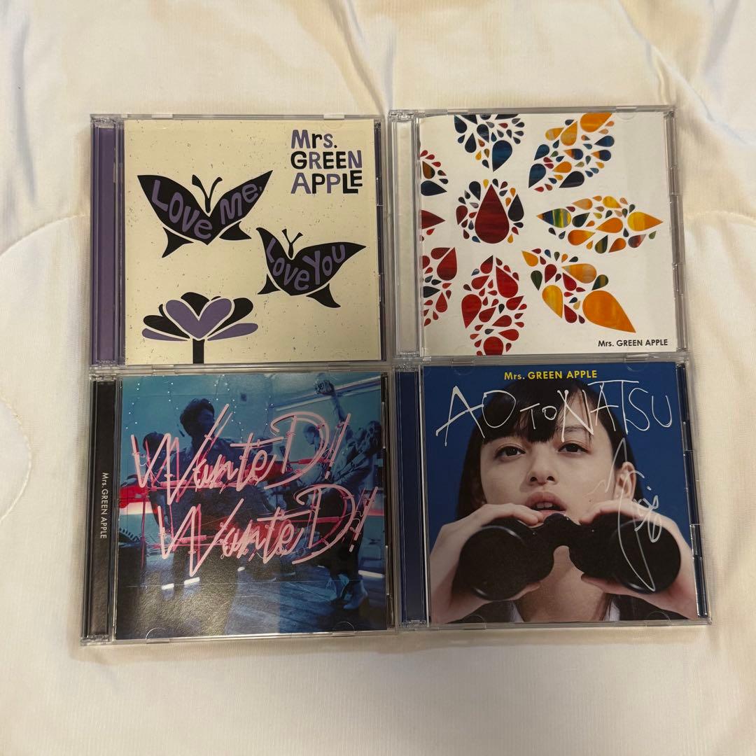 Mrs. GREEN APPLE CD 初回限定盤まとめ売り サインあり