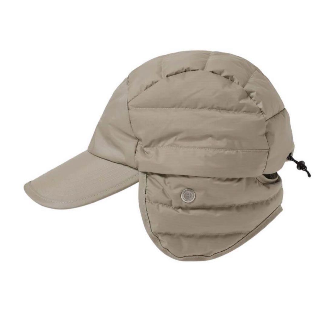 ナンガ ダウンキャップ　AURORA TEX DOWN カーキ