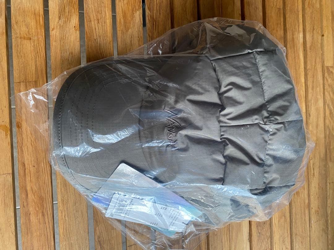 ナンガ ダウンキャップ　AURORA TEX DOWN カーキ