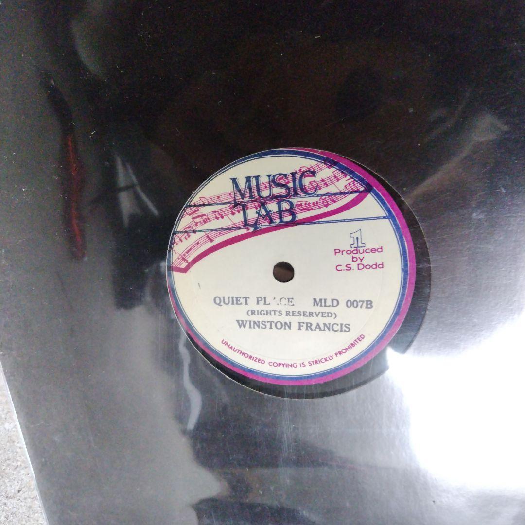 美盤10inch Winston Francis/Delroy Wilson