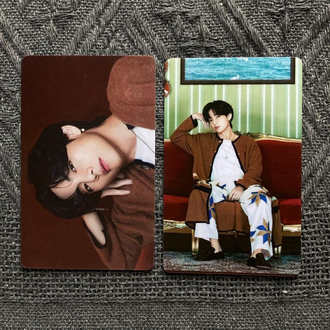 テヒョン 韓国限定 BTS BE 未公開 ラキドロ トレカ2枚