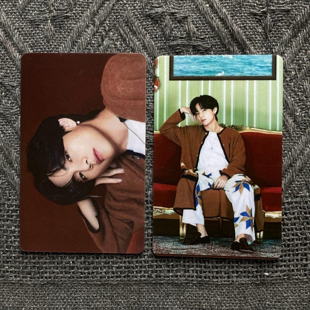 テヒョン 韓国限定 BTS BE 未公開 ラキドロ トレカ2枚