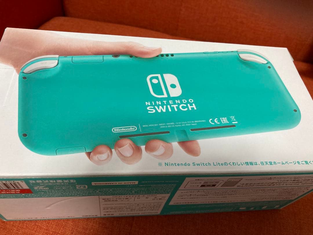 新品　nintendo Switch lite ターコイズ