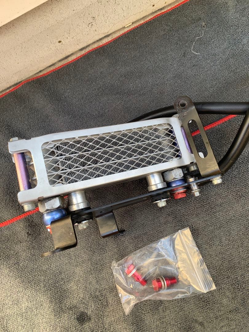 SP武川製　KSR110 KL110A オイルクーラー品番07-07-0328