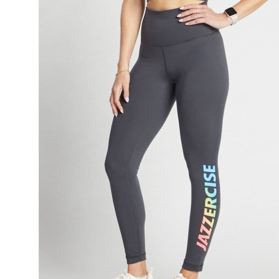 JAZZERCISE レインボーハイウエスト上下セット