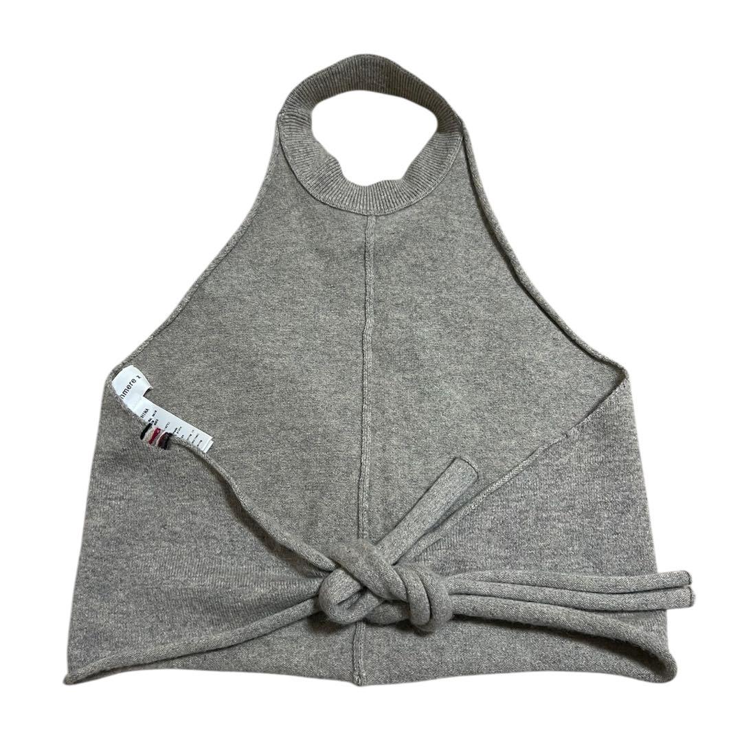 extreme cashmere ホルダーネックニット