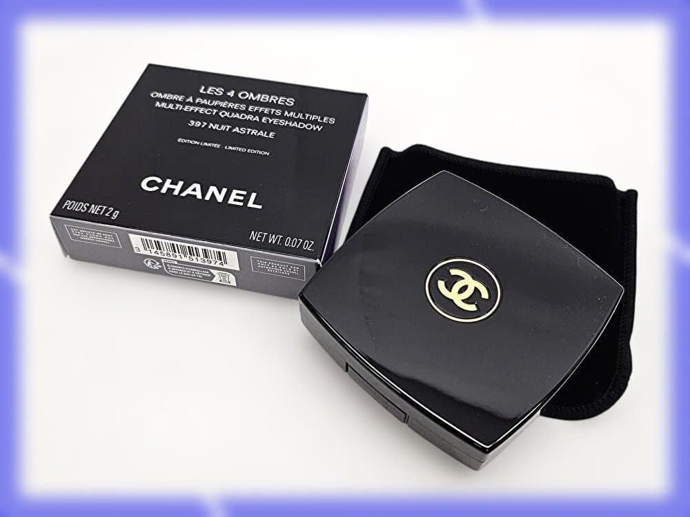 未使用品 シャネル レ キャトル オンブル 397 ニュイ アストラル