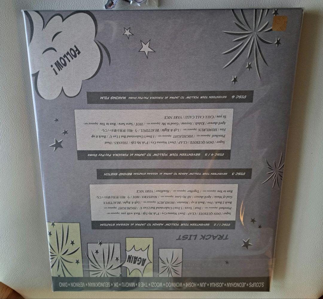 ミュージック SEVENTEEN TOUR AGAIN FOLLOW TO JAPAN DVD