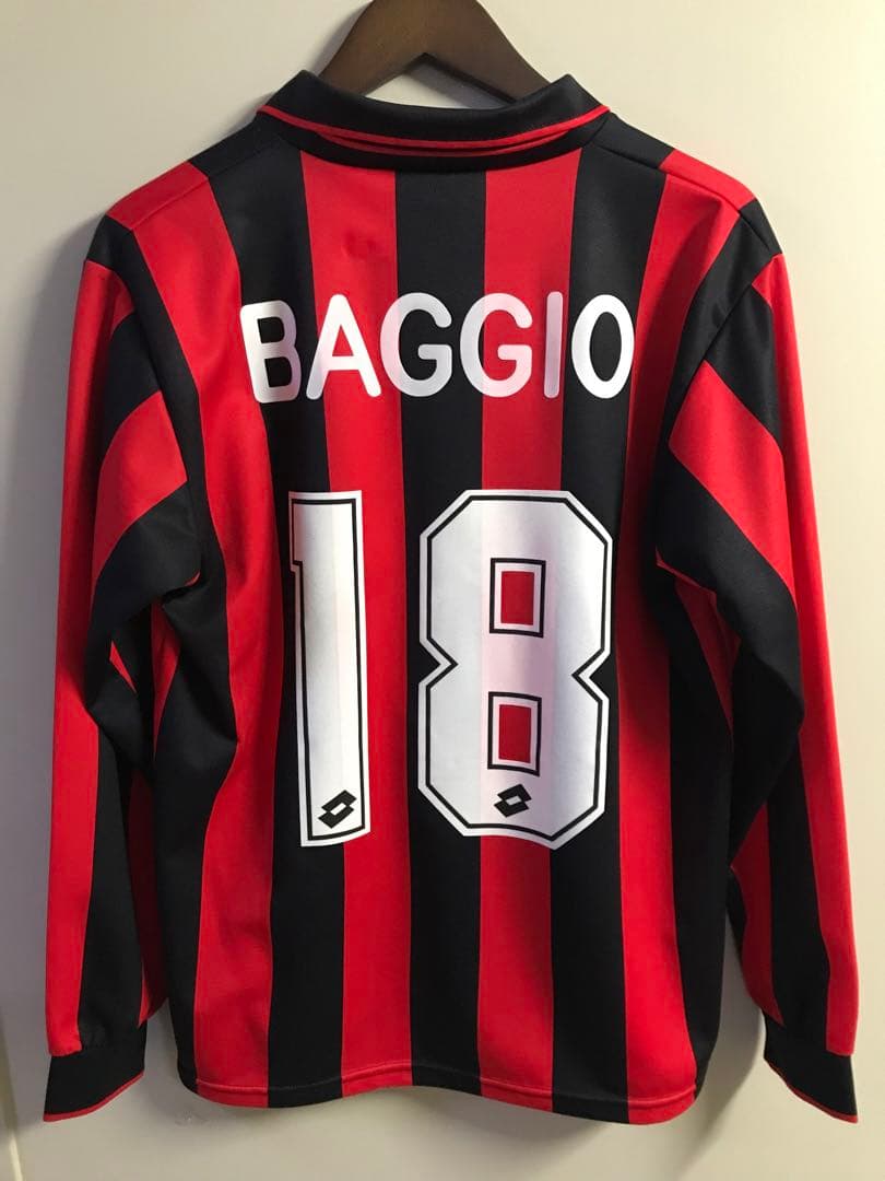 ロット ACミラン ユニフォーム バッジョ #18 SL004