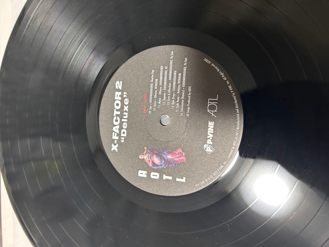 x-factor2 レコード LP IO 3house yo-sea mud