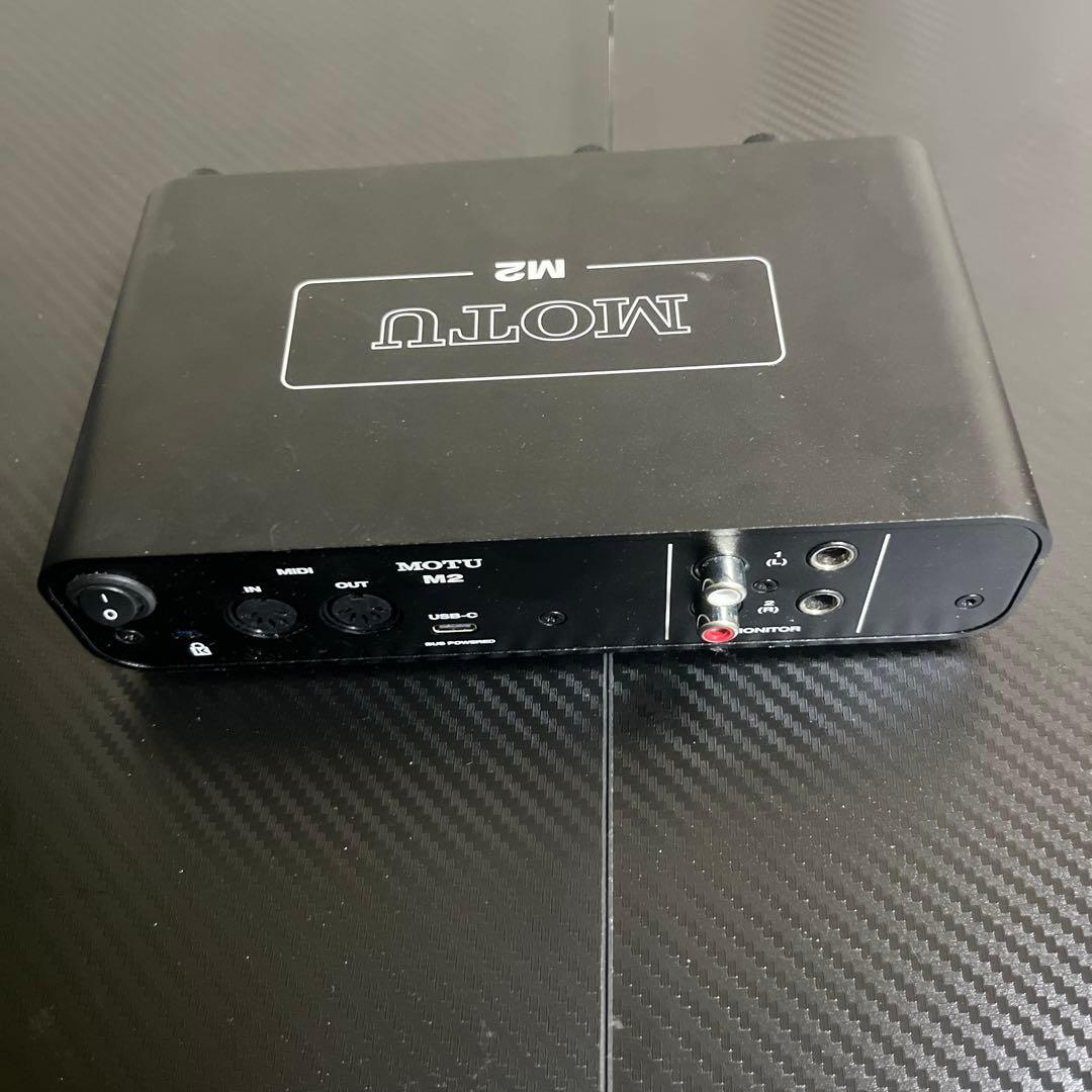 MOTU M2 2-in/2-out USBオーディオインターフェイス