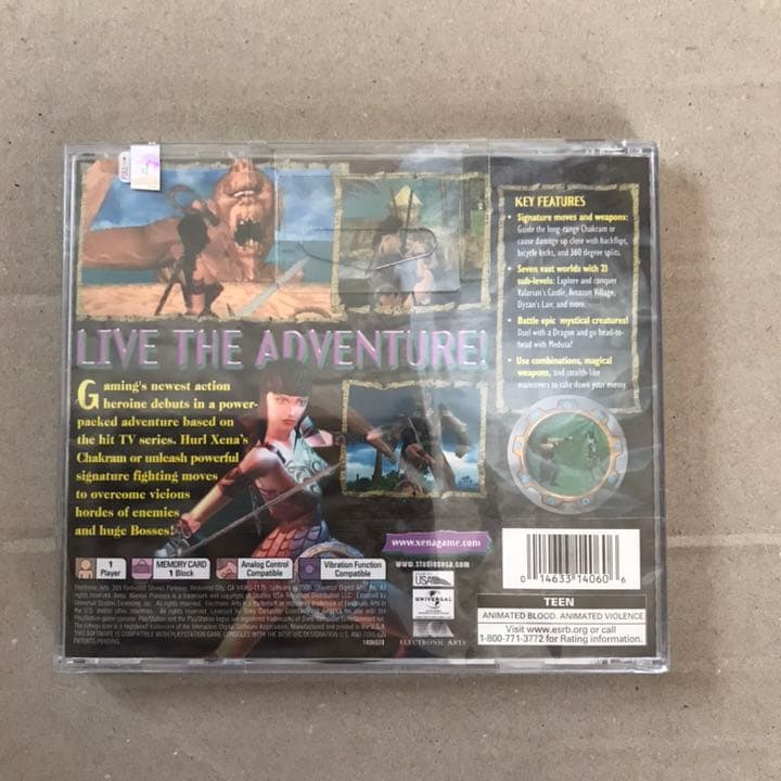 XENA WARRIOR PRINCESS 北米版　PlayStation